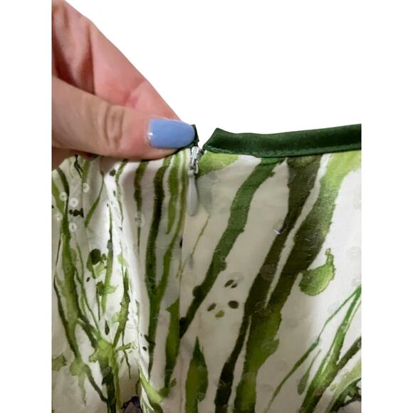 Vintage JS Collections Downton Abbey Formal Evening 90's Maxi Sequins Dress SZ 8 - Picture 6 of 6